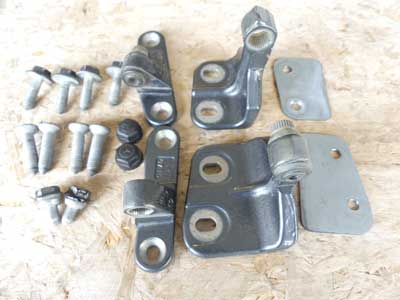 Mercedes Door Hinges Upper and Lower Set, Rear Left A2217301137 W221 07-13 S550 S Class5